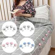 Cozy Button Design Quilt Cover