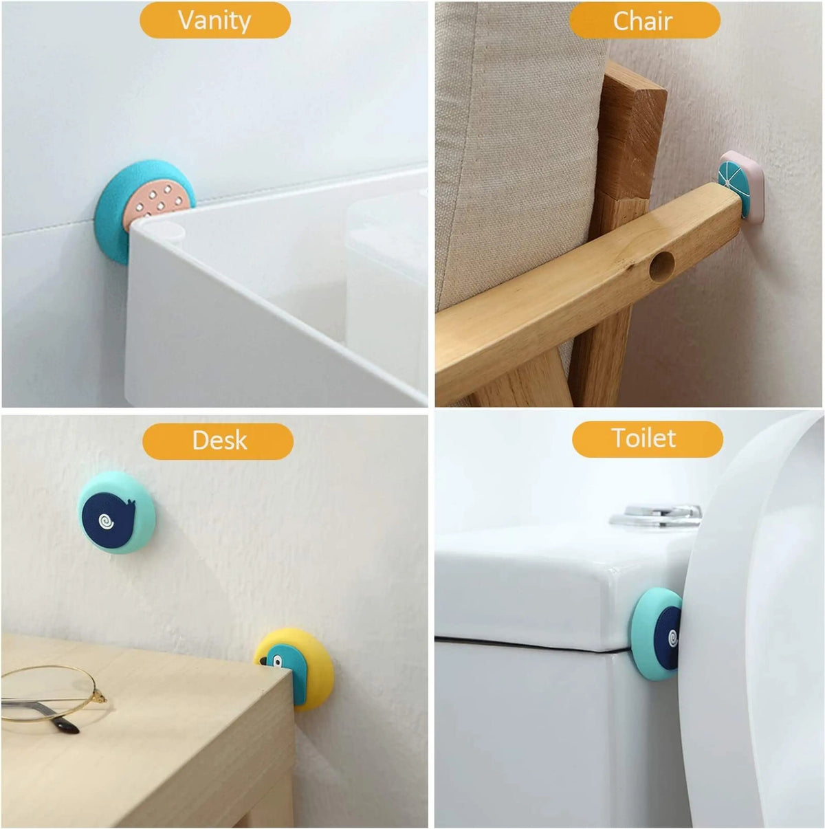 Animal Design Adhesive Door Stopper