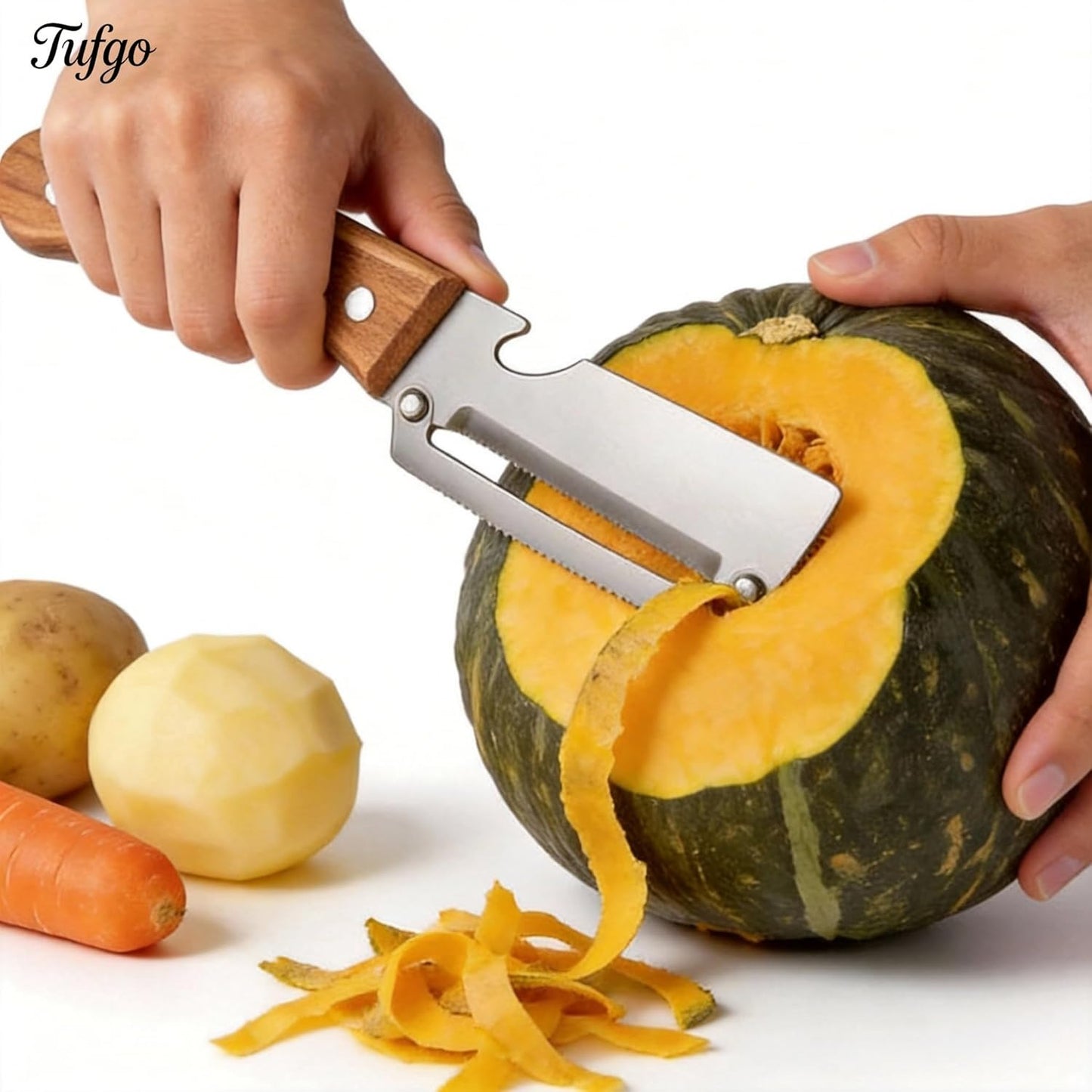 3-in-1 Fruit & Vegetable Peeler Tool