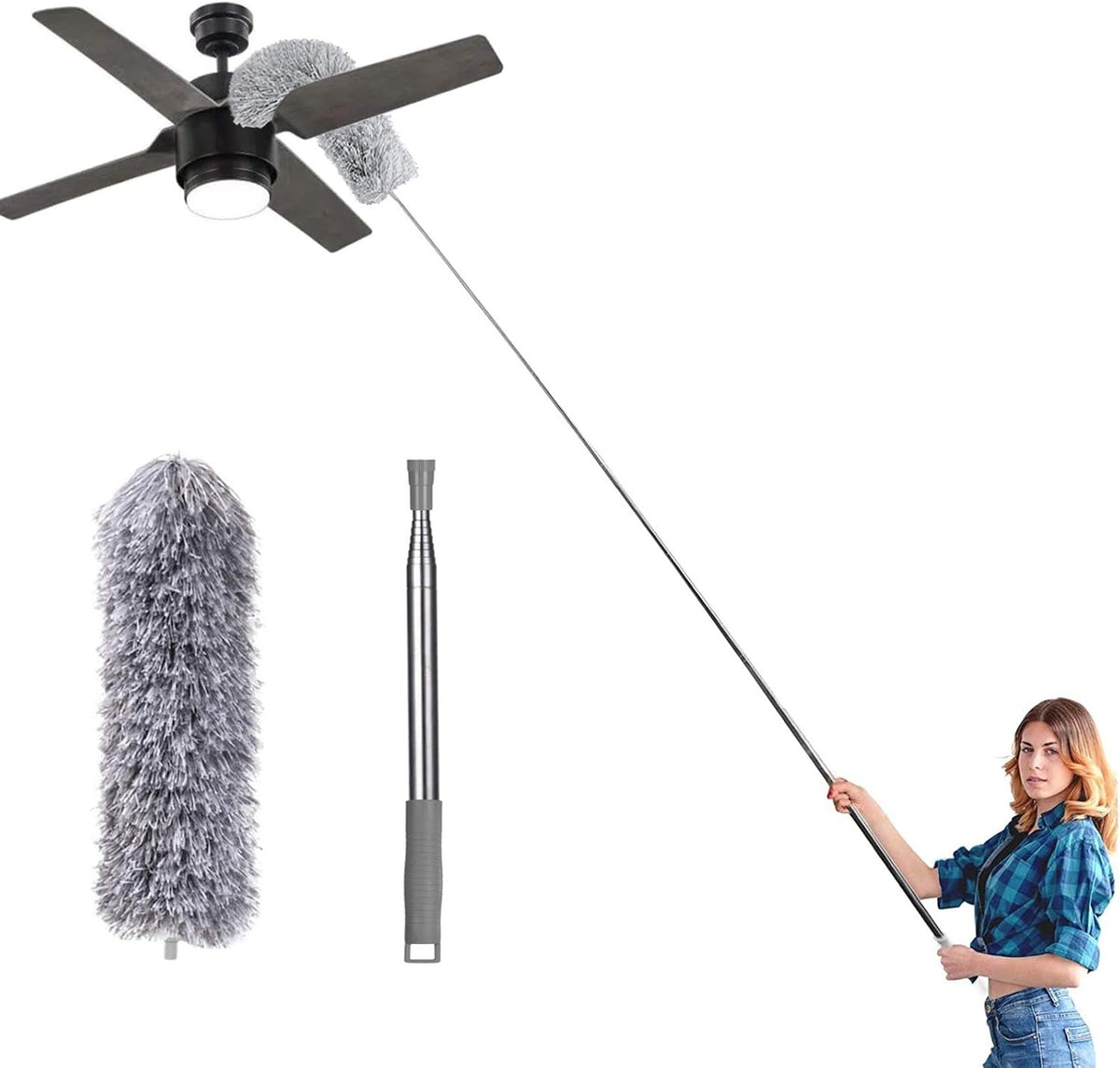 Flexible Head Cleaning Duster Brush