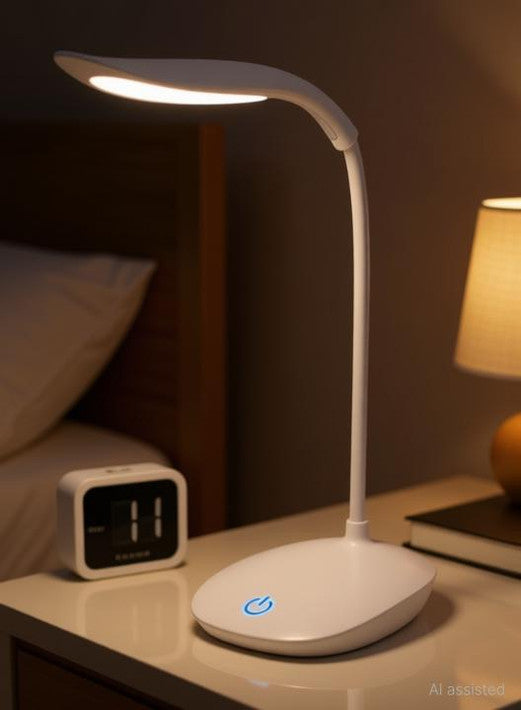 LED Desk Lamp with Flexible Gooseneck