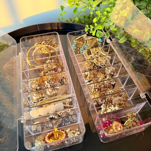 Transparent Jewellery & Multi-Purpose Box