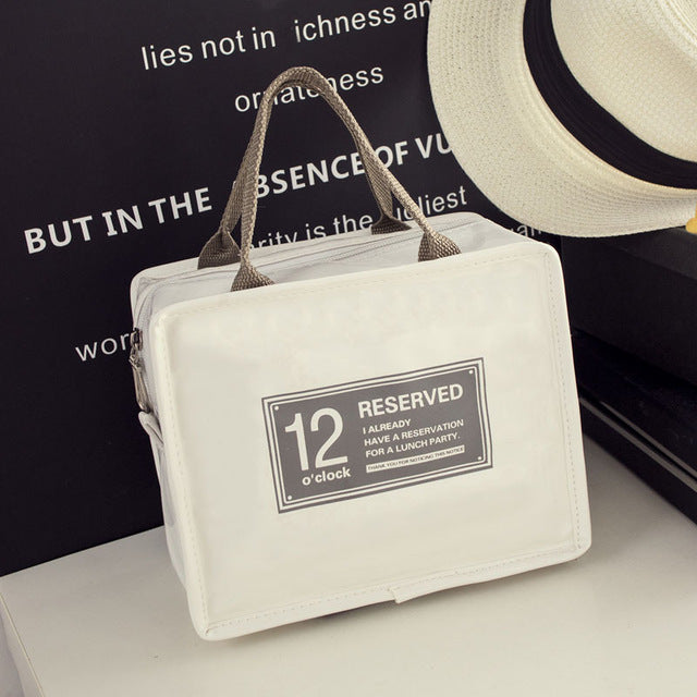 12o'clock Fashion Insulated Lunch Bag
