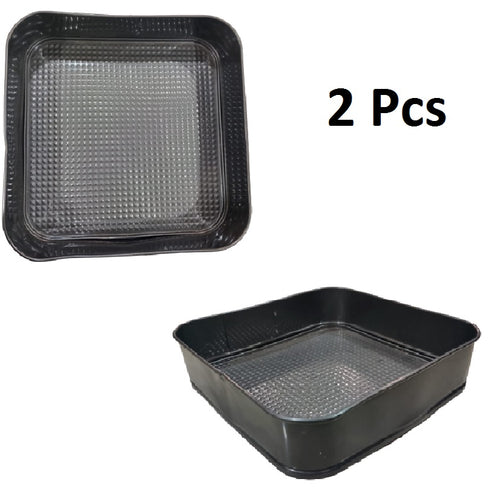 2 PCS SQUARE CAKE MOULD