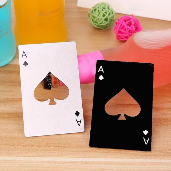 Ace Bottle Opener ♠ (Stainless Steel)