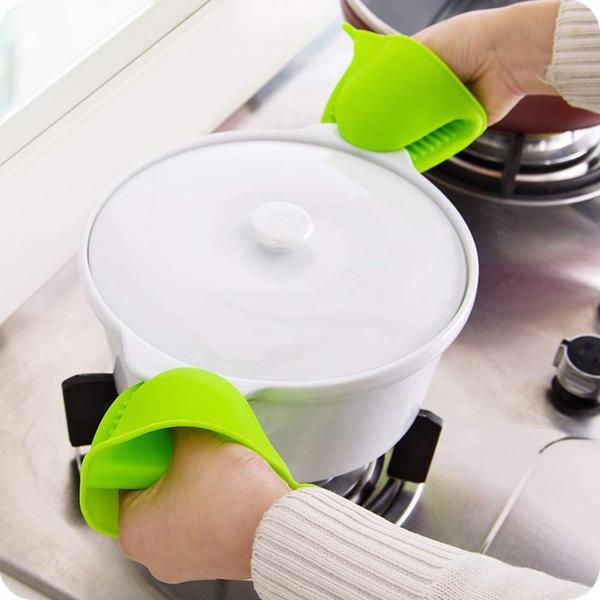 Silicone Microwave Oven Heat Resistant Pinch Grip