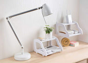 Double Layer Wall Mounted Router Stand