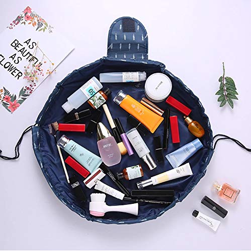 Portable Travel Cosmetic Bags with Drawstrings