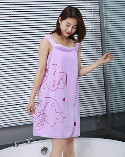Microfiber Soft Bath Robe for Women