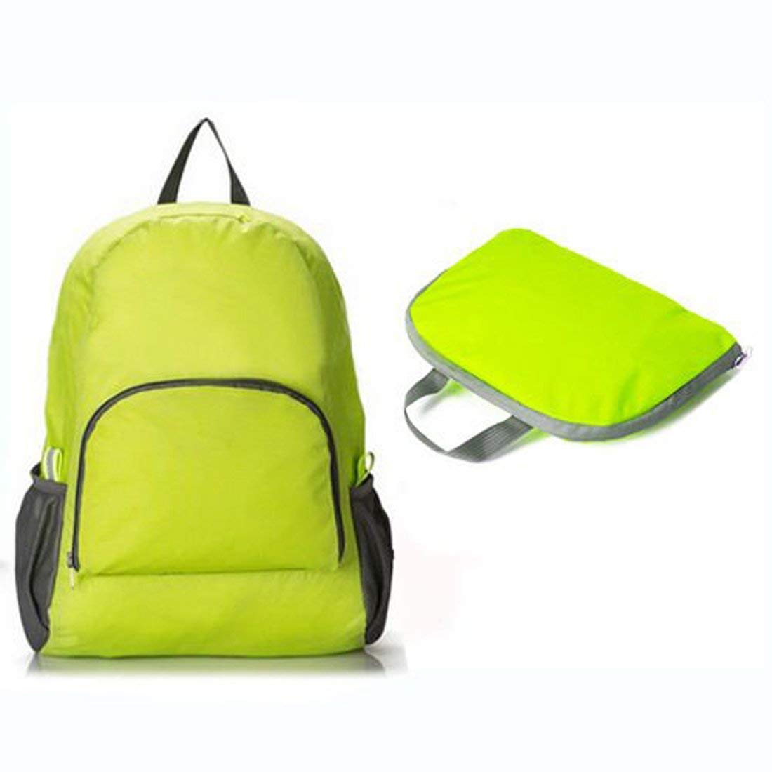 Foldable Backpack Bag (Random Colour)