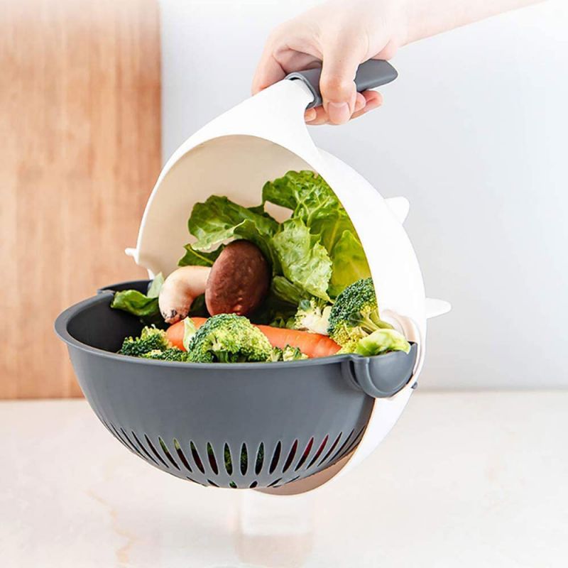 Multi-Function Vegetable Cutter With Drain Basket