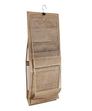 6 Pocket Foldable Hanging Organiser Heavy Quality