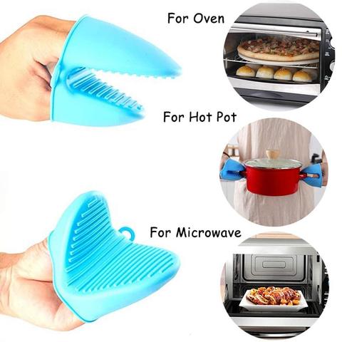 Silicone Microwave Oven Heat Resistant Pinch Grip