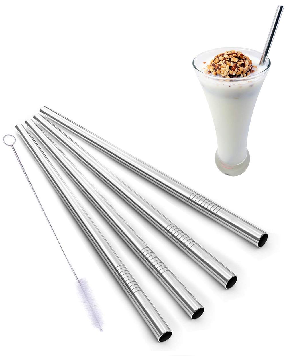Reusable Stainless Steel Drinking Straws
