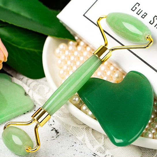 Premium Face Roller & Gua Sha