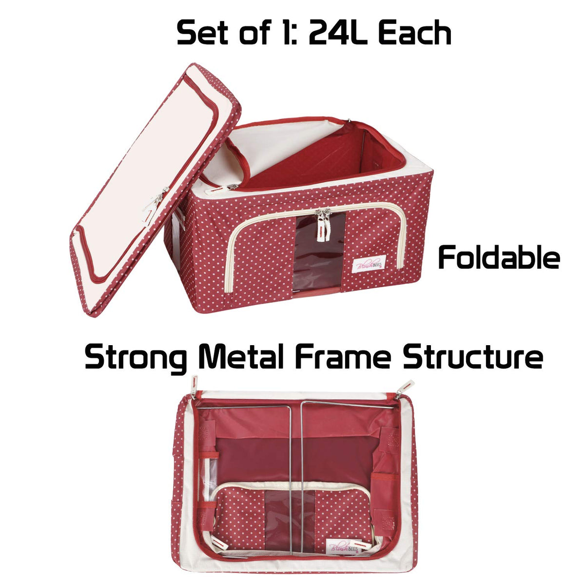 Oxford Fabric Saree Storage Box