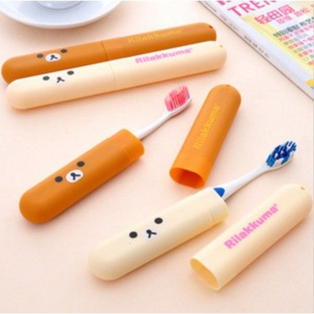 5 Pcs Mini Cute Cartoon Toothbrush Box