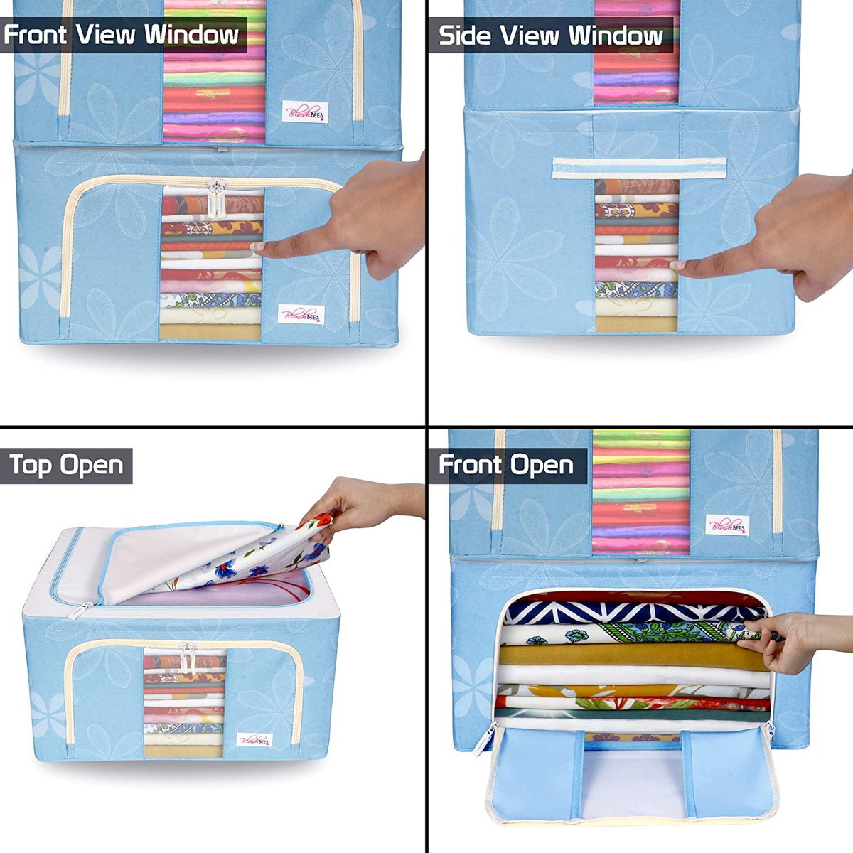 Oxford Fabric Saree Storage Box