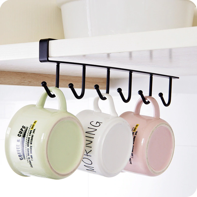 Cabinet Shelf Multiuse Hook Holder