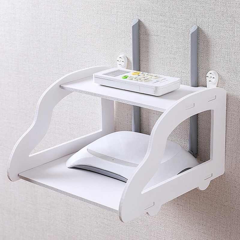 Double Layer Wall Mounted Router Stand