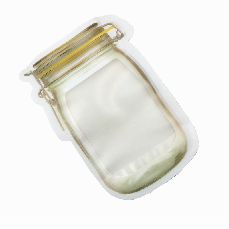 Premium Jar Shaped Air Tight Pouch ( pack of 3)