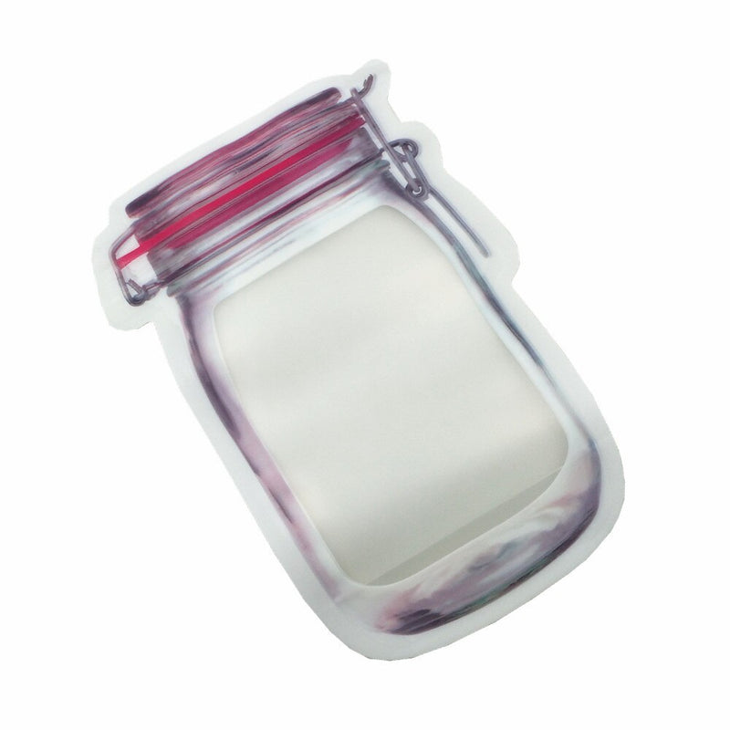 Premium Jar Shaped Air Tight Pouch ( pack of 3)