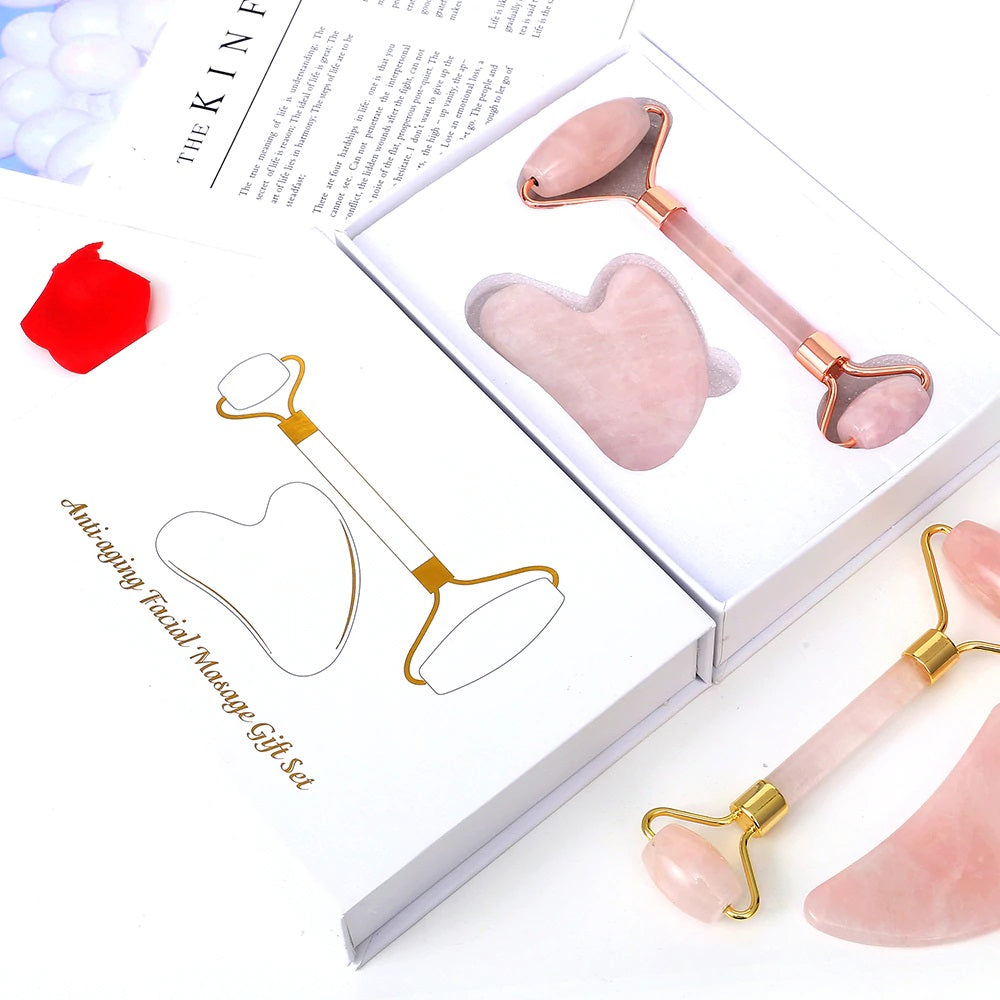 Premium Face Roller & Gua Sha