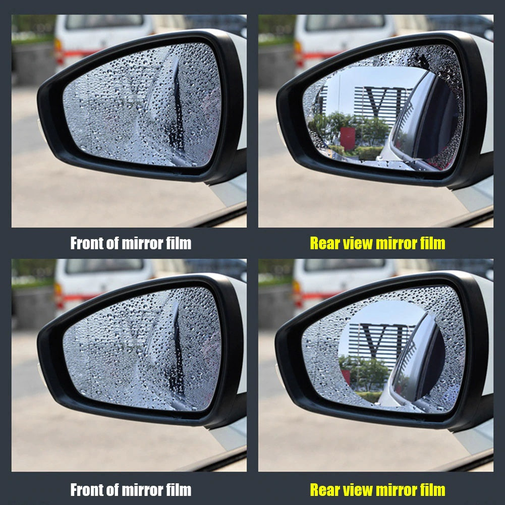 Car Rearview Mirror Rainproof Film
