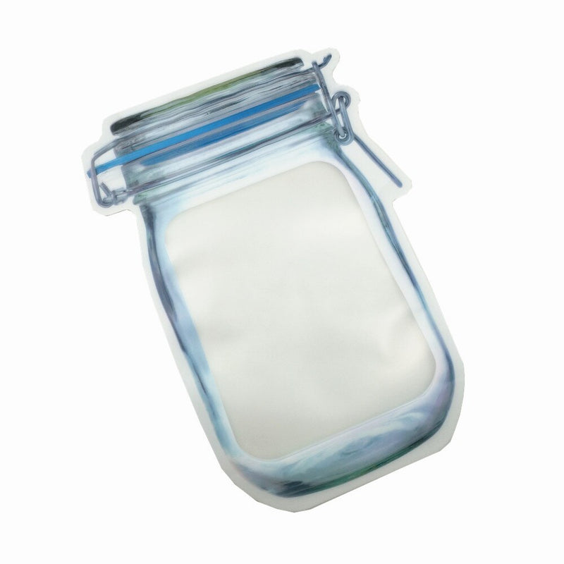 Premium Jar Shaped Air Tight Pouch ( pack of 3)