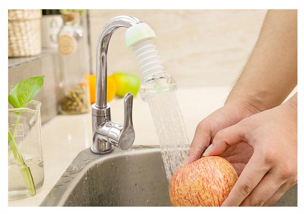 360 Degree Adjustable Water Tap Extension Filter Shower Water Tap Bathroom Faucet Extender Home Kitchen Accessories