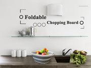3 in 1 Multi functional Kitchen Foldable Cutting, Chopping Board, Collapsible Dish Tub