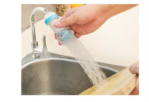 360 Degree Adjustable Water Tap Extension Filter Shower Water Tap Bathroom Faucet Extender Home Kitchen Accessories