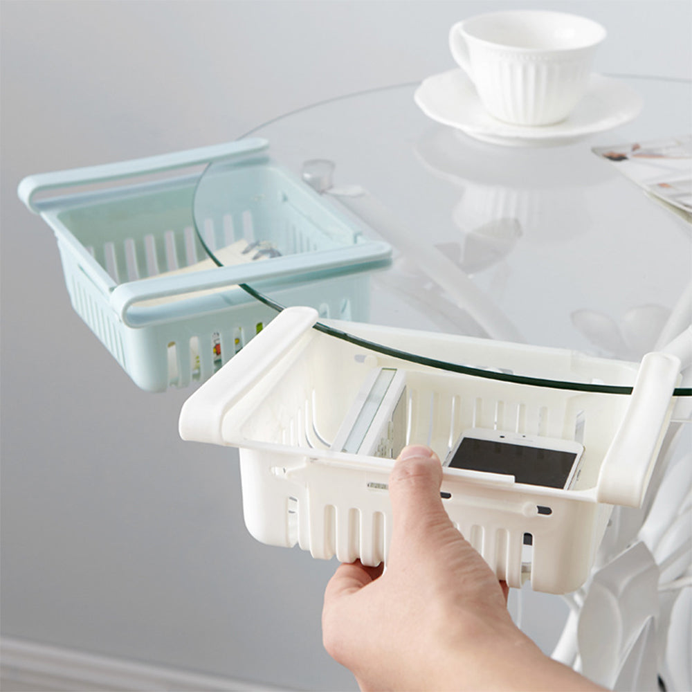 Adjustable Fridge Storage Rack ( PACK OF 4 * MULTI COLOR )