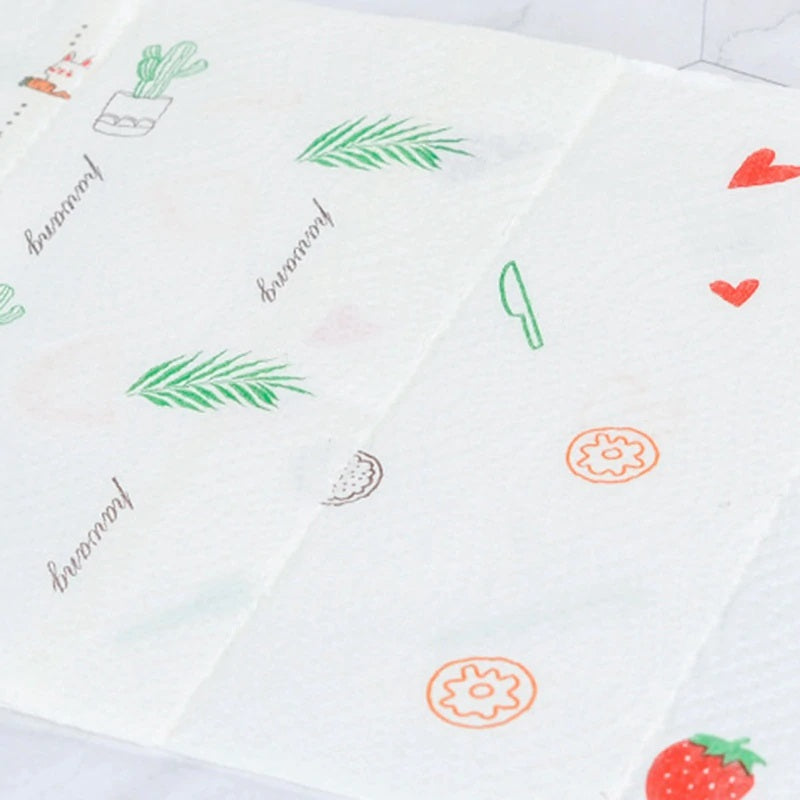 Water Absorption Paper Towel Kitchen Napkin Roll