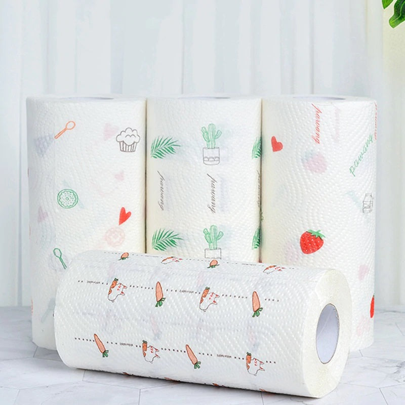 Water Absorption Paper Towel Kitchen Napkin Roll
