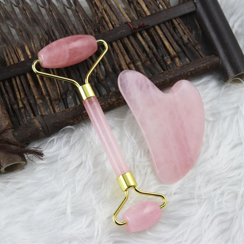 ROSE QUARTZ AND GUA SHA KIT