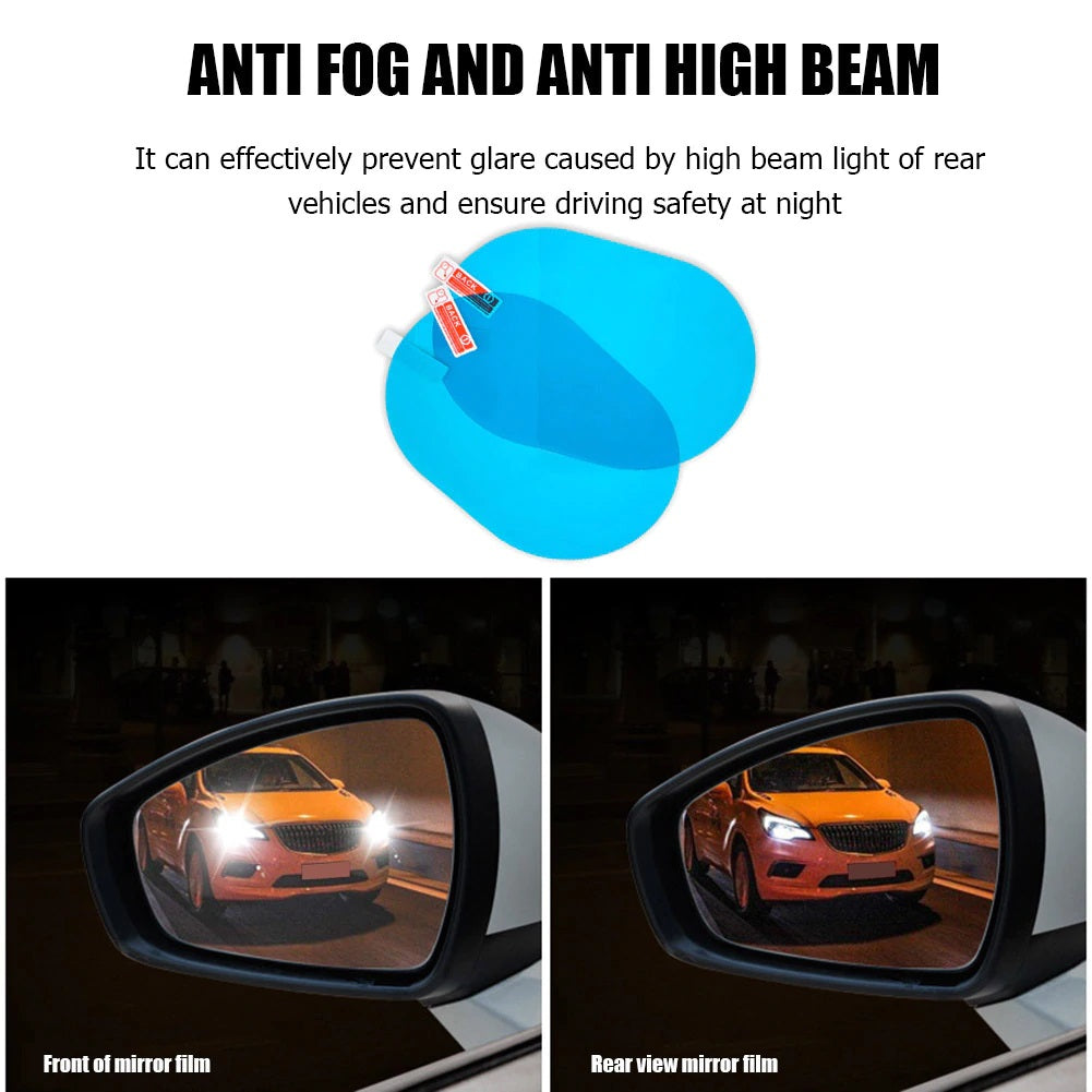Car Rearview Mirror Rainproof Film