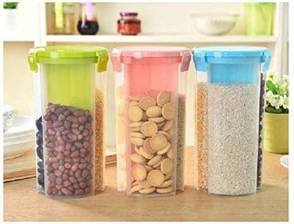 Transparent Air Tight Cereals Dispenser & Container