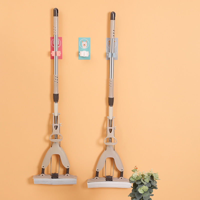 Cartoon Sticker Mop Holder