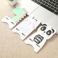 MDF Mobile Cartoon Character Mobile Holder