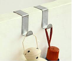 2 Pcs Stainless Steel Door Hook