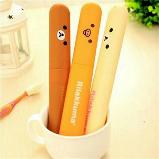 5 Pcs Mini Cute Cartoon Toothbrush Box