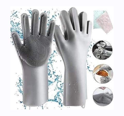 Scrubber Hand Gloves (1 PAIR)