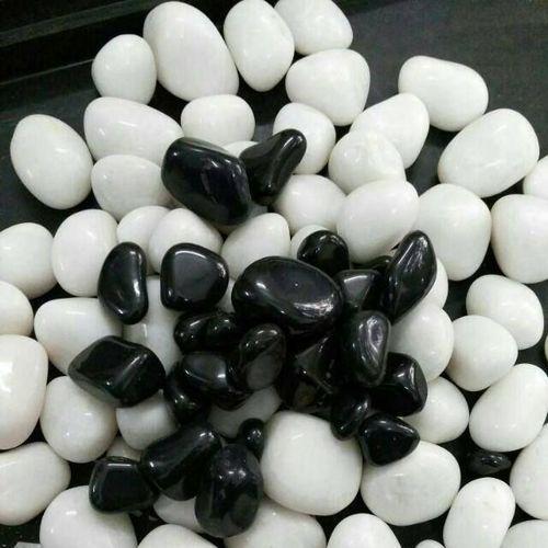 Polished Pebbles Glossy (Black & White)