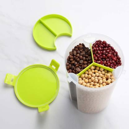 Transparent Air Tight Cereals Dispenser & Container
