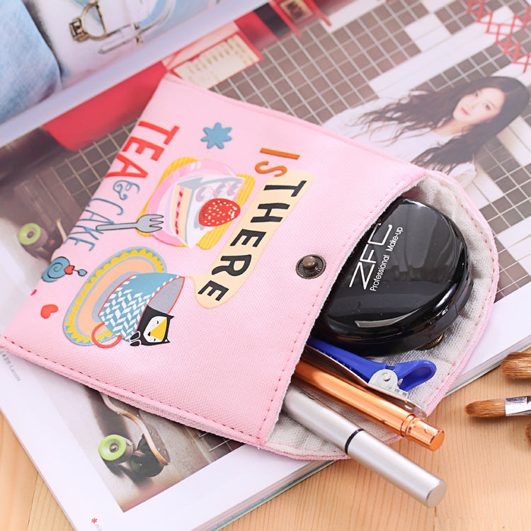 Sanitary Napkin Pouch Heavy Quality (Pack Of 2 Pcs)