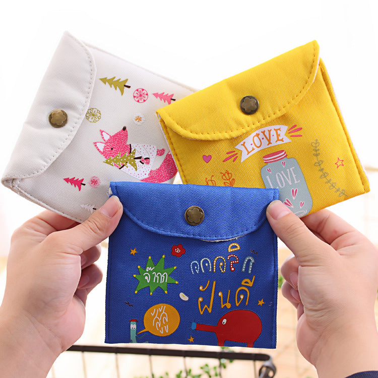 Sanitary Napkin Pouch Heavy Quality (Pack Of 2 Pcs)